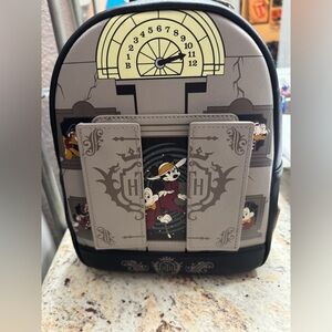 Disney Parks Mickey and Friends Hollywood Tower Hotel Loungefly Mini Backpack